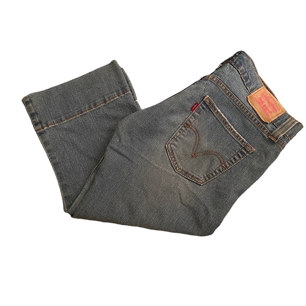 Levi’s Low Slouch Crop Cuffed Jeans